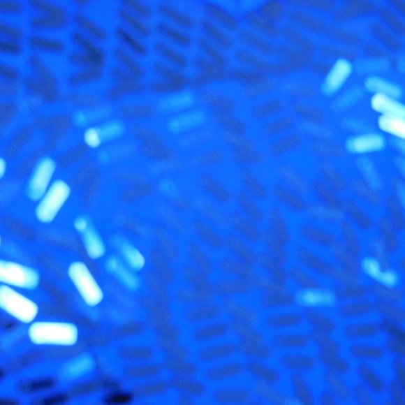 Dress Barn Top Large Petite Blue Sequined Sparkly Evening Blouse - Picture 13 of 15